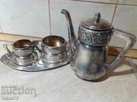 Placi grozave Eneret Astral set de ceai placat cu argint gros