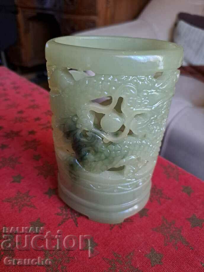 Imitation jade lamp for the Year of the Dragon