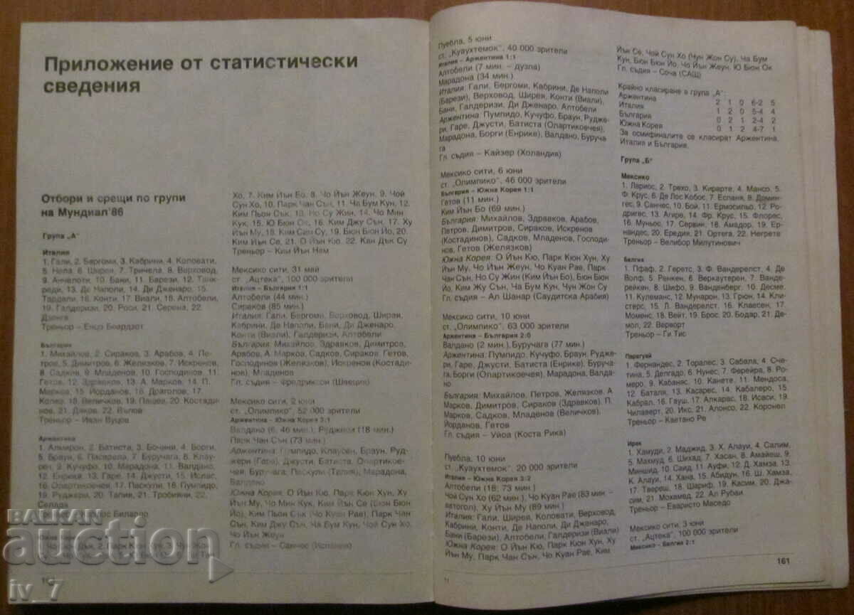 World Football "Mexico 86" - Alexander Buinov - 5
