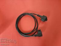 Cablu cauciucat flexibil englezesc pentru computer/monitor-2m