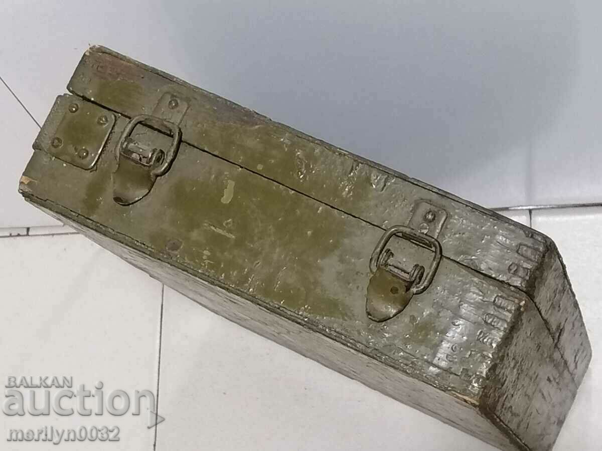 Auction Wooden Box WW2 Wehrmacht German Shell Box Mini Auction Wooden Box WW2 Wehrmacht German Shell Box Mini