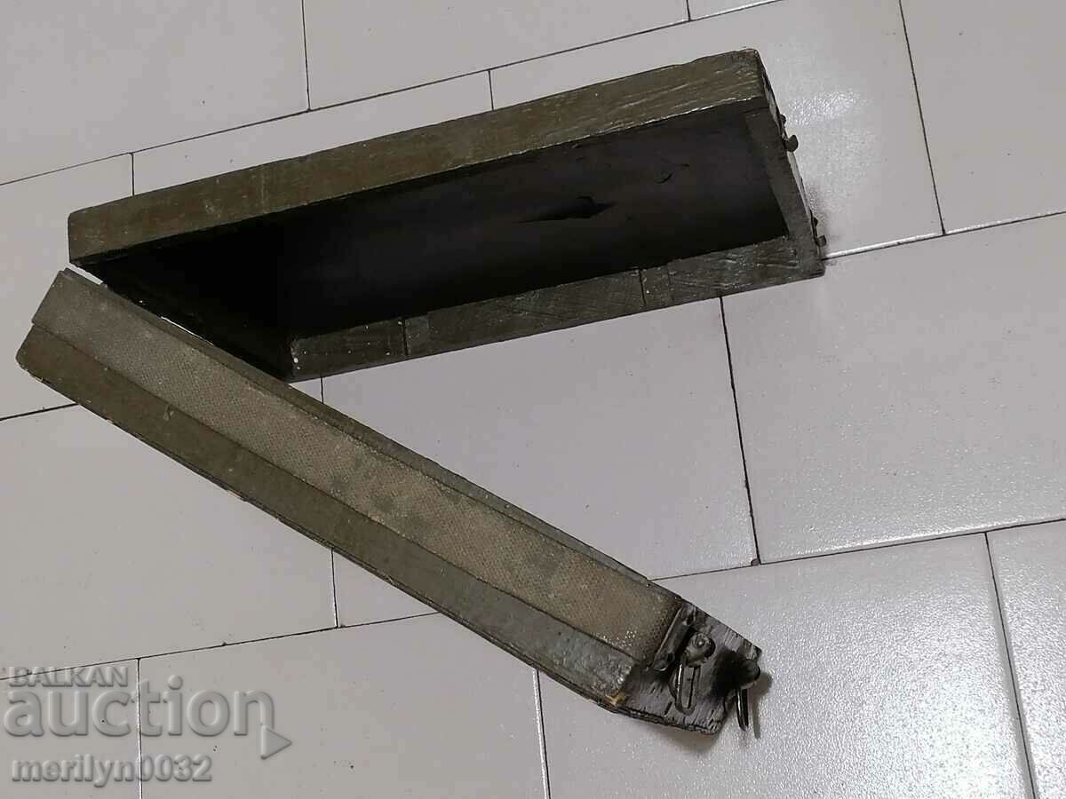 Wooden Box WW2 Wehrmacht German Shell Box Mini - 5 Wooden Box WW2 Wehrmacht German Shell Box Mini - 5