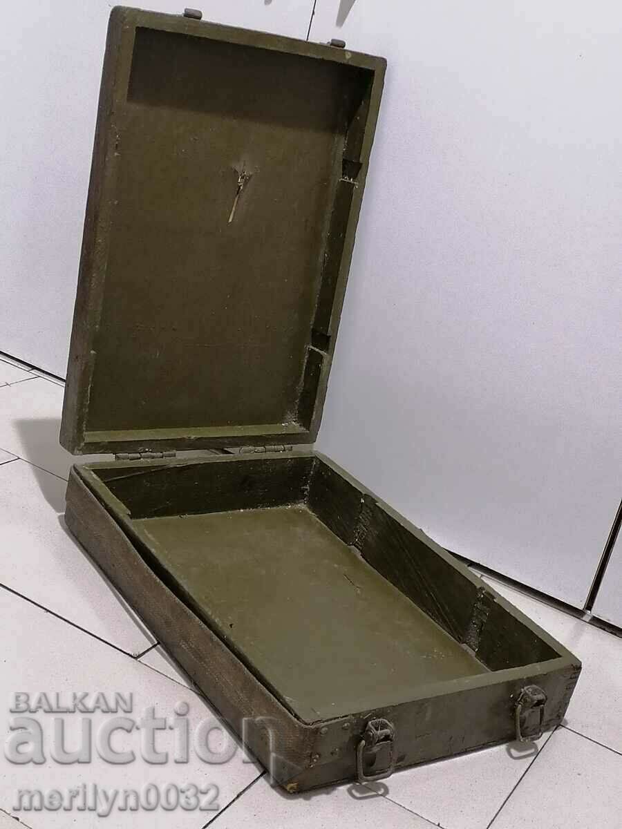 Wooden Box WW2 Wehrmacht German Shell Box Mini - 7 Wooden Box WW2 Wehrmacht German Shell Box Mini - 7