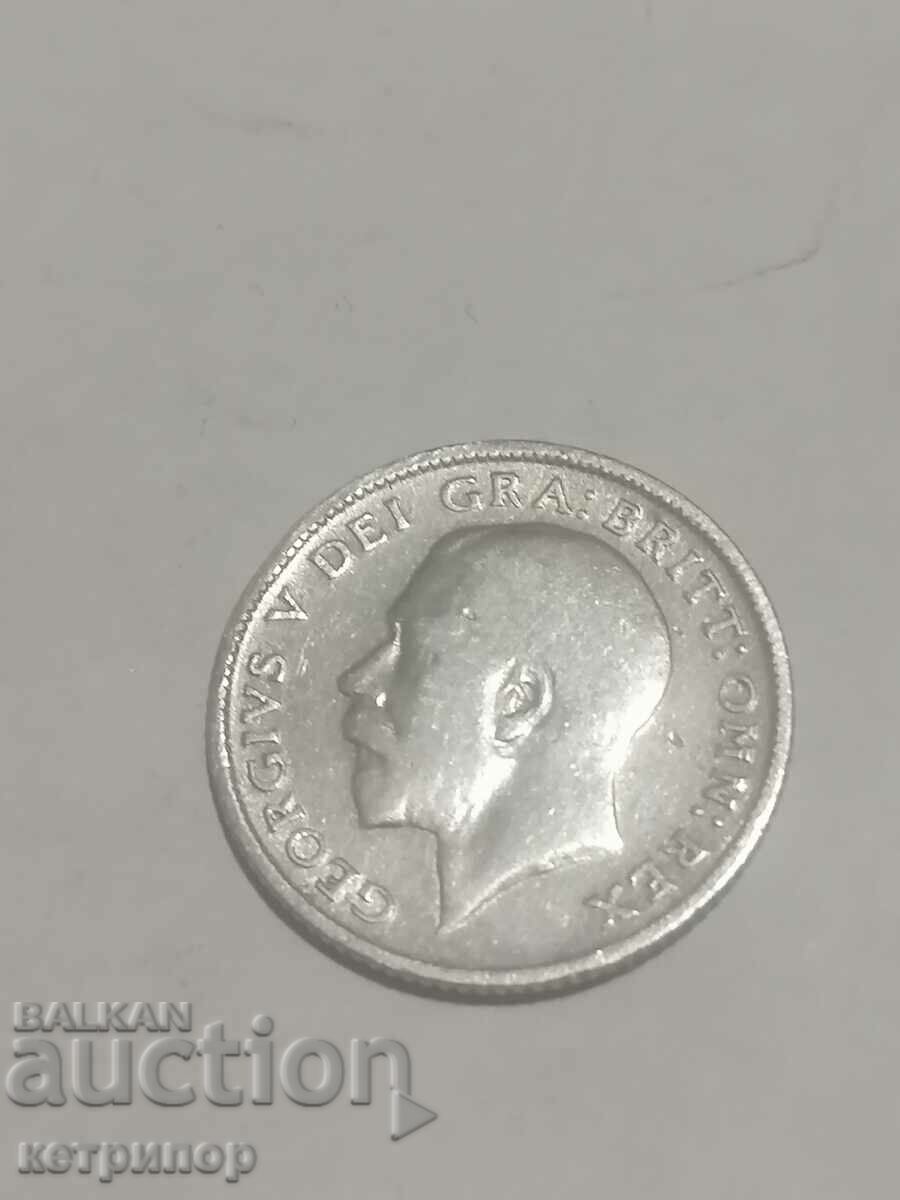 6 pence 1915 Great Britain silver with price 14.00 BGN | € 7.16 6 pence 1915 Great Britain silver with price 14.00 BGN | € 7.16