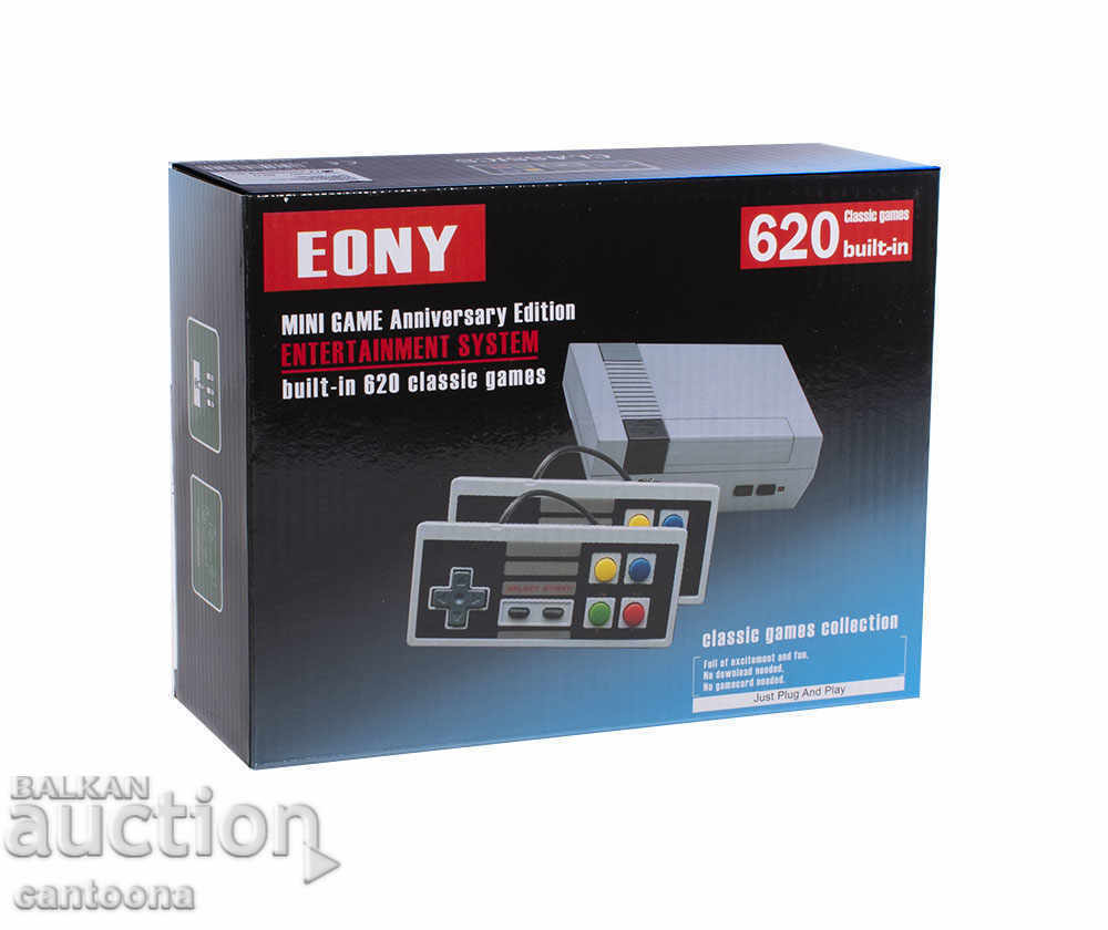 Телевизионна игра със 620 вградени  игри + 2 джойстика - 5