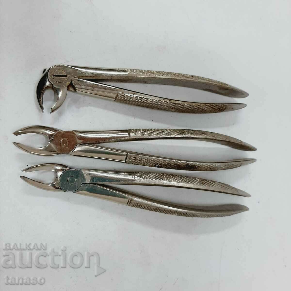 Lot Old dental pliers(17.4) Lot Old dental pliers(17.4)