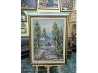 Great antique original oil painting