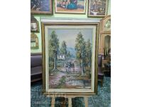 Great antique original oil painting