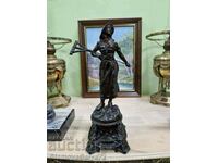 A beautiful antique French figure statuette