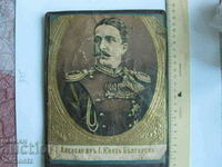 Lithograph Alexander I Prince of Bulgaria