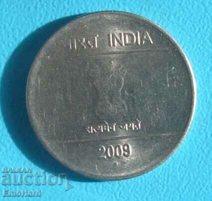 India 2 rupees 2009 two fingers with price 1.50 BGN | € 0.77 India 2 rupees 2009 two fingers with price 1.50 BGN | € 0.77