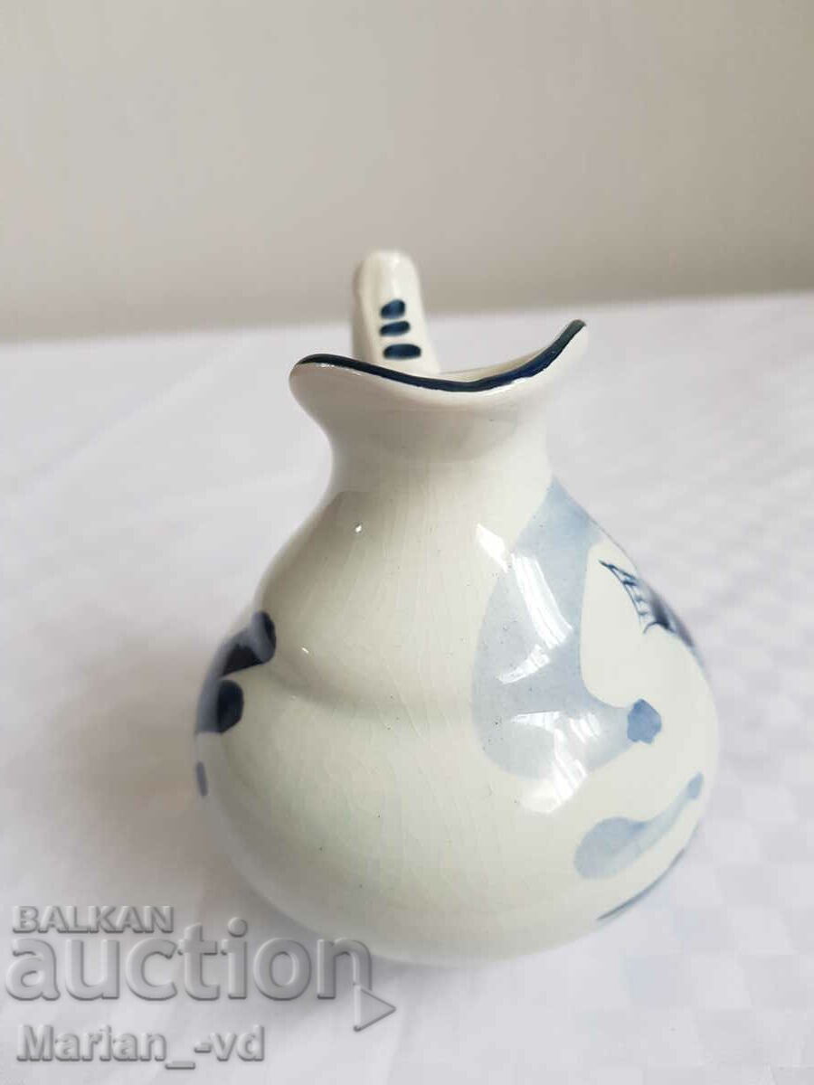 Porcelain milk jug with price 15.00 BGN | € 7.67 Porcelain milk jug with price 15.00 BGN | € 7.67