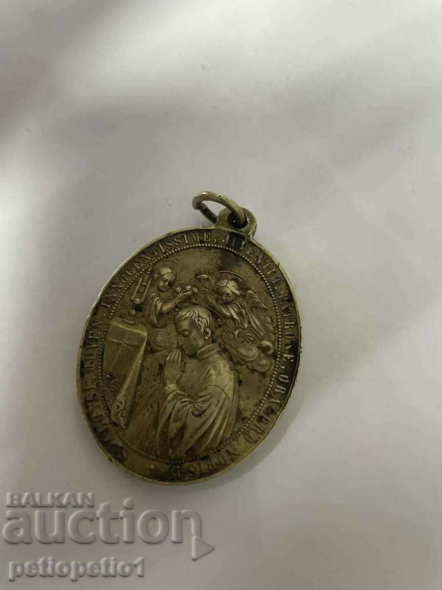 Delivery of Veneration, undated oval medal of the Marian Youth Co
