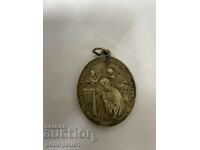 Veneration, undated oval medal of the Marian Youth Co