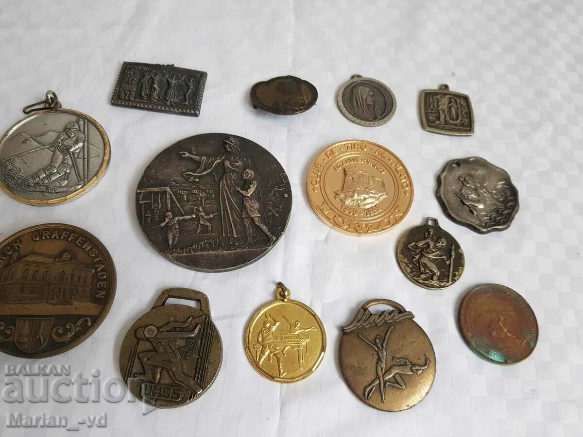 Παράδοση Πολλές πλακέτες και μετάλλια - 14 κομμάτια