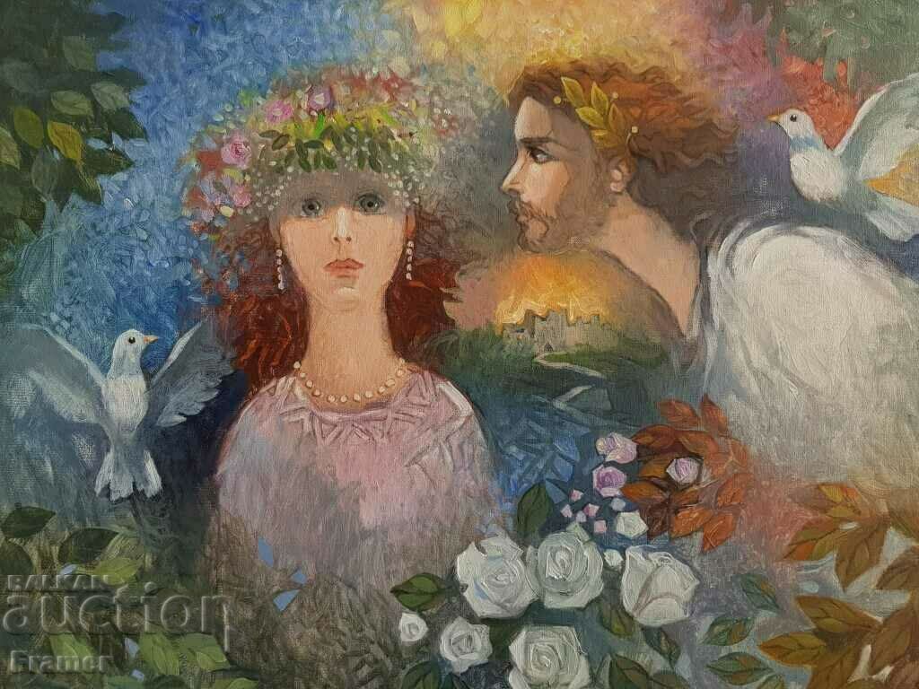 Auction Suli Seferov - Arcadia (Holiday) 2011 oil painting Auction Suli Seferov - Arcadia (Holiday) 2011 oil painting