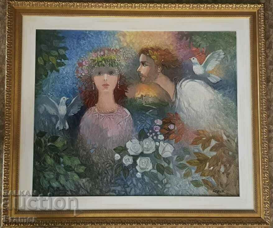 Suli Seferov - Arcadia (Holiday) 2011 oil painting Suli Seferov - Arcadia (Holiday) 2011 oil painting