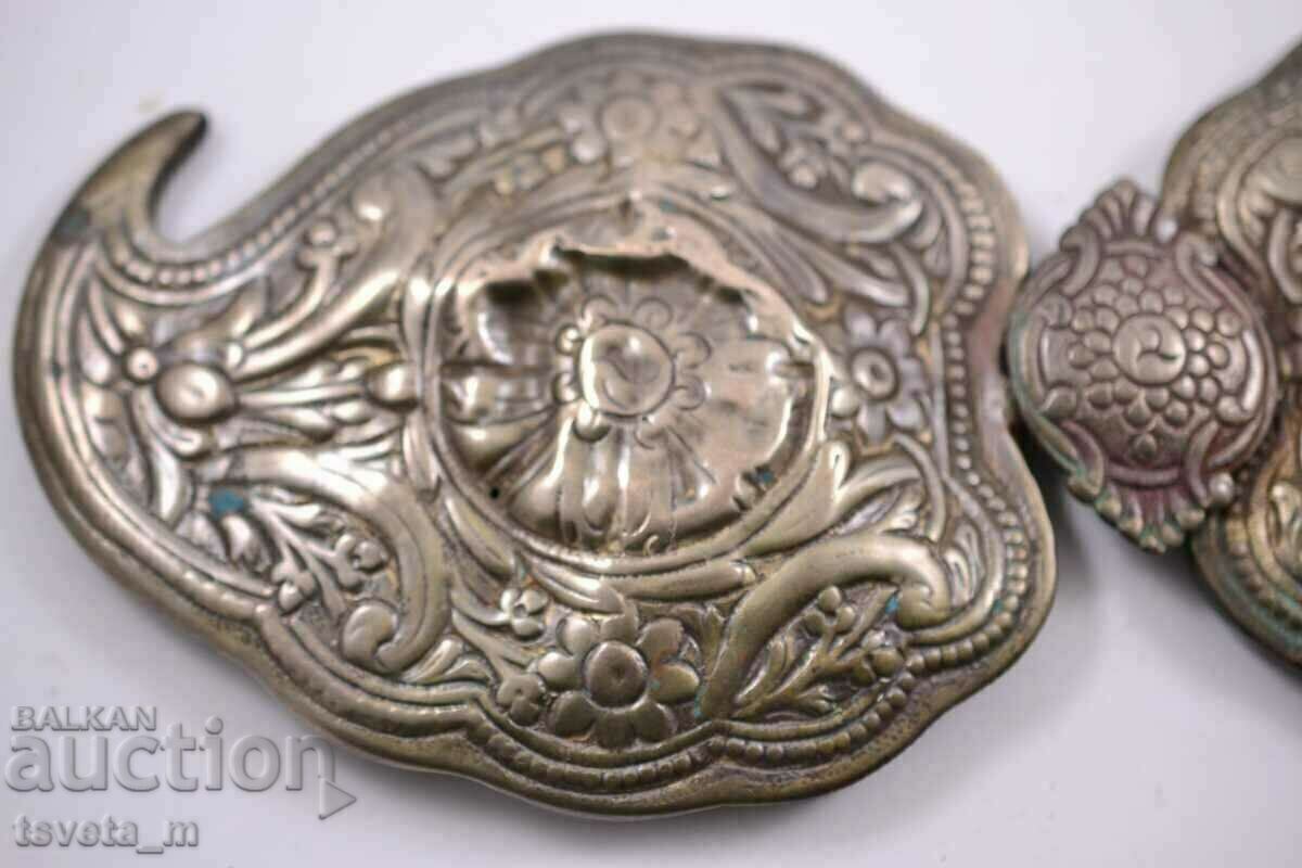 Auction SILVER RENAISSANCE PAFTS FOR FOLK COSTUME 166 gr. Auction SILVER RENAISSANCE PAFTS FOR FOLK COSTUME 166 gr.