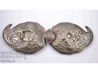 СРЕБЪРНИ ВЪЗРОЖДЕНСКИ ПАФТИ ЗА НАРОДНА НОСИЯ 166 гр.