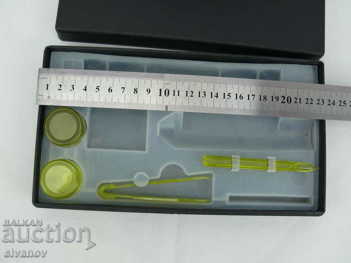 Interesting old toy microscope USSR #2219 - 7