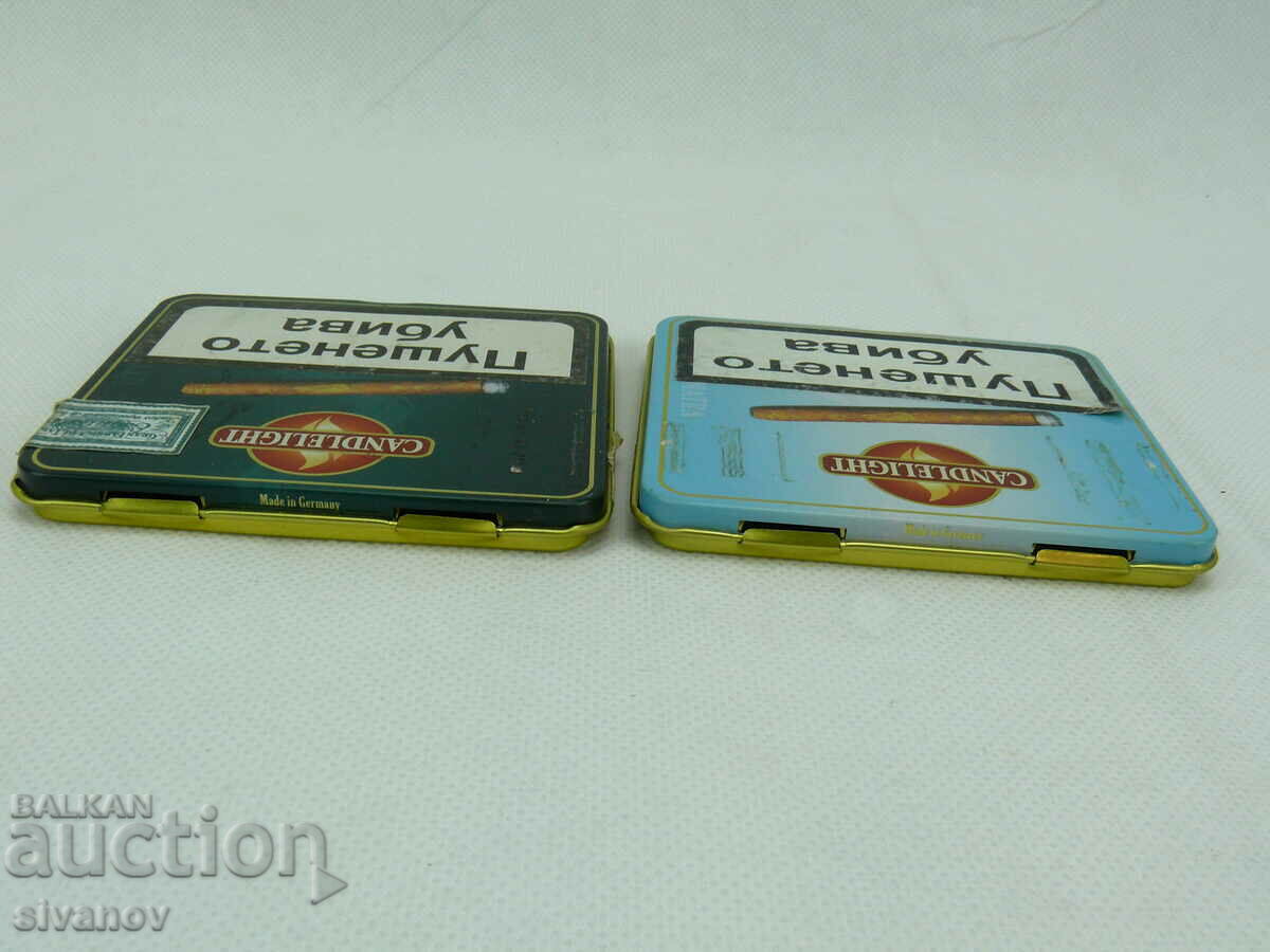 Delivery of Interesting Metal Cigarette Boxes #2224 Delivery of Interesting Metal Cigarette Boxes #2224