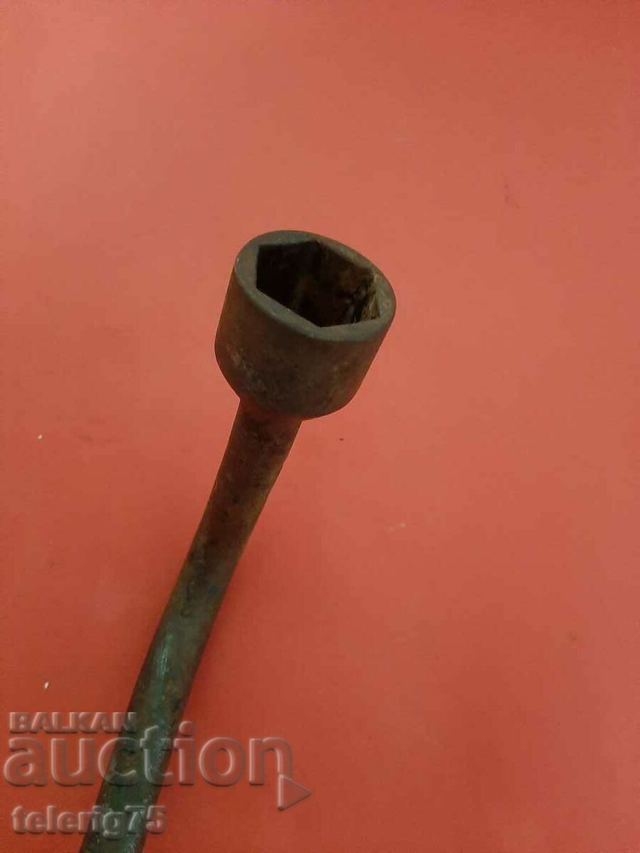 Russian Soviet Steel Deaf Key -27mm with price 25.00 BGN | € 12.78 Russian Soviet Steel Deaf Key -27mm with price 25.00 BGN | € 12.78