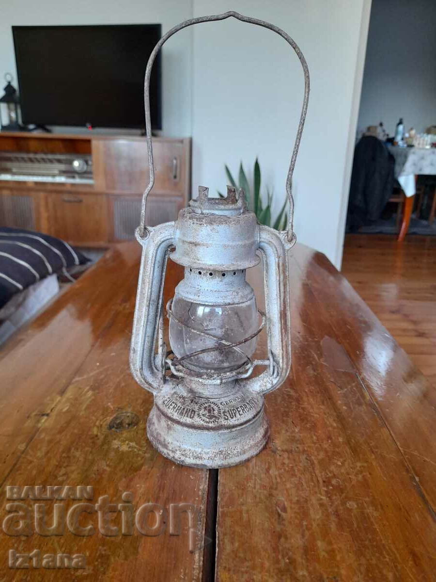Old Feuerhand Superbaby gas lantern