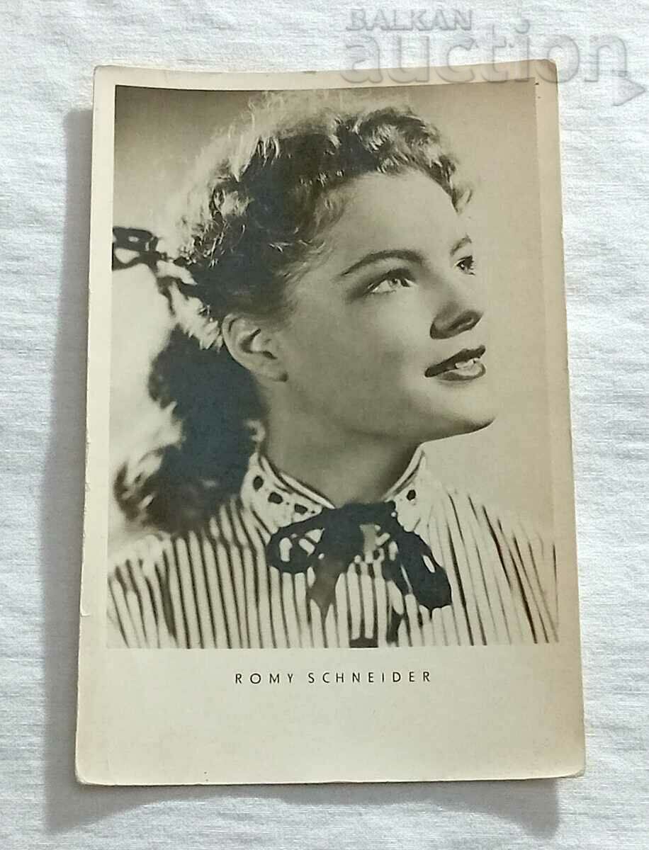 ACTRIȚA ROMY SCHNEIDER 1956
