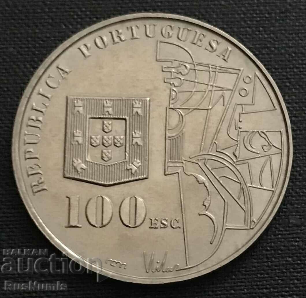 Azores.100 escudos 1991 Antero de Kental. with price 9.50 BGN | € 4.86 Azores.100 escudos 1991 Antero de Kental. with price 9.50 BGN | € 4.86