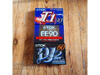 Audio cassettes-TDK-3 pcs.-new