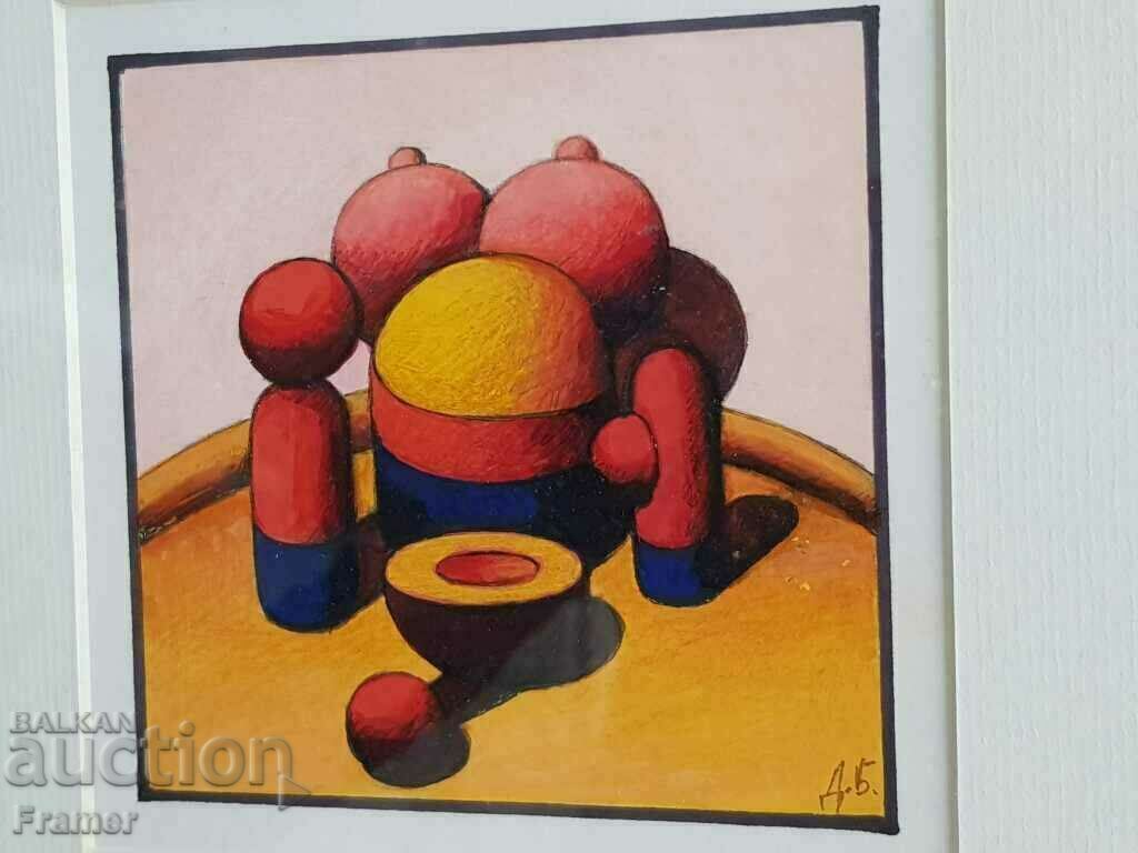 Delivery of Dimitar Buyukliyski - Michi /1943 - 2022/ Still life Delivery of Dimitar Buyukliyski - Michi /1943 - 2022/ Still life