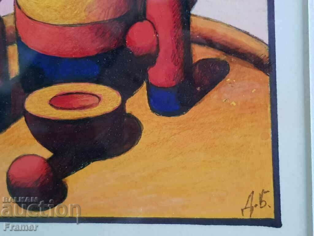 Dimitar Buyukliyski - Michi /1943 - 2022/ Still life - 5 Dimitar Buyukliyski - Michi /1943 - 2022/ Still life - 5