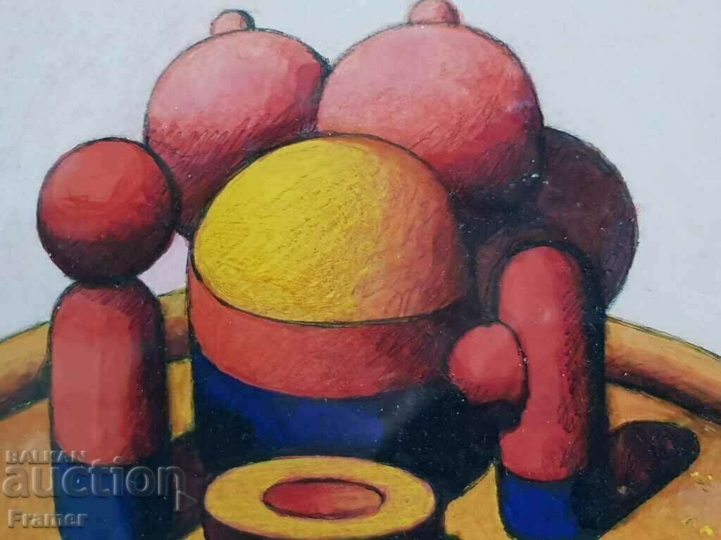 Dimitar Buyukliyski - Michi /1943 - 2022/ Still life - 6 Dimitar Buyukliyski - Michi /1943 - 2022/ Still life - 6