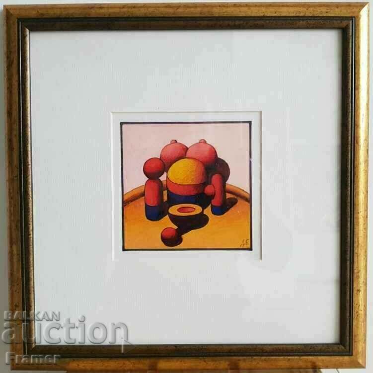 Dimitar Buyukliyski - Michi /1943 - 2022/ Still life Dimitar Buyukliyski - Michi /1943 - 2022/ Still life