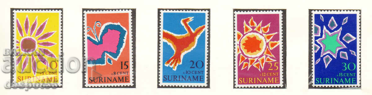 1970 Суринам. Великденска благотворителнос - "Чудна природа"