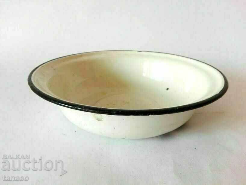 Old enamel bowl, basin USSR (8.3) with price 15.00 BGN | € 7.67