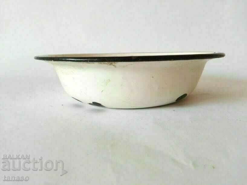 Delivery of Old enamel bowl, basin USSR (8.3)