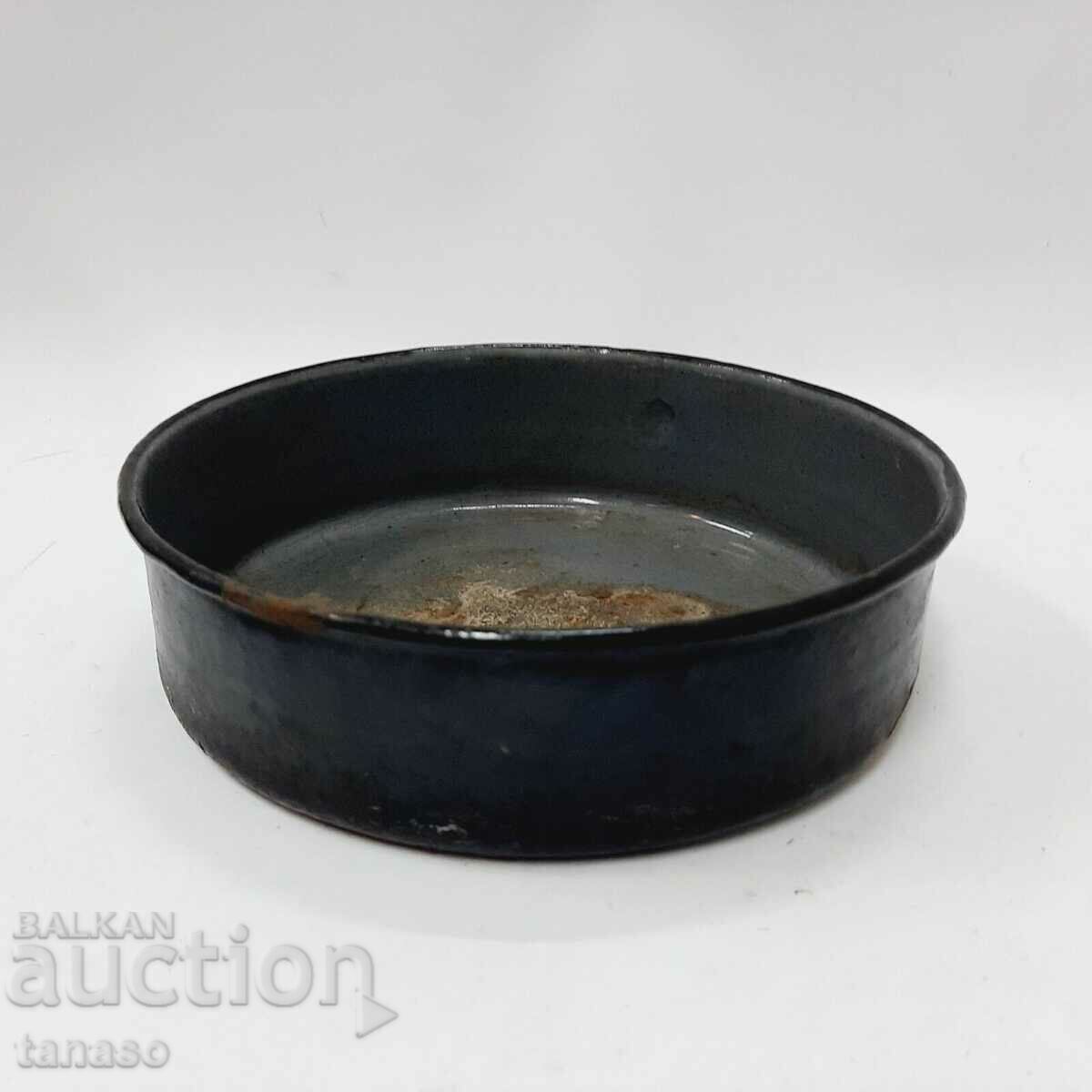 Old enameled round pan, panica (8.3) - 5 Old enameled round pan, panica (8.3) - 5