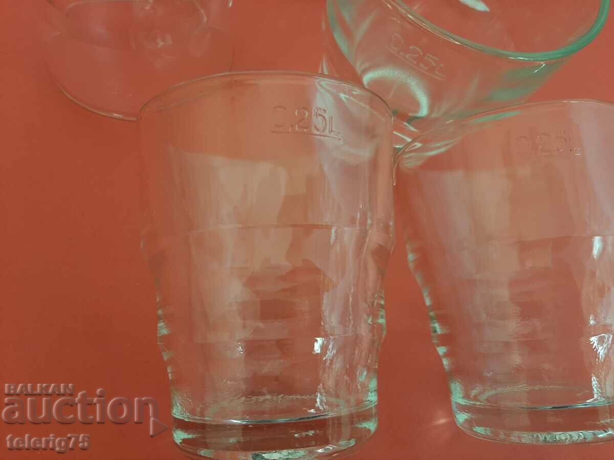 Set of Thick glass glasses from Sotsa-Novi-0.250l-6 pcs with price 25.00 BGN | € 12.78 Set of Thick glass glasses from Sotsa-Novi-0.250l-6 pcs with price 25.00 BGN | € 12.78