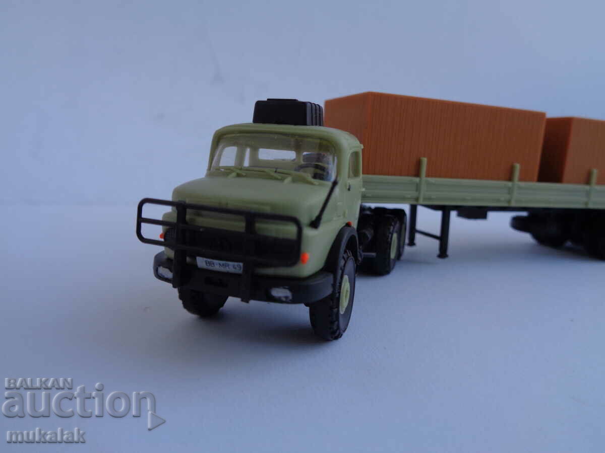 KIBRI H0 1/87 MERCEDES TRUCK MODEL TOY TROLLEY with price 20.00 BGN | € 10.23 KIBRI H0 1/87 MERCEDES TRUCK MODEL TOY TROLLEY with price 20.00 BGN | € 10.23