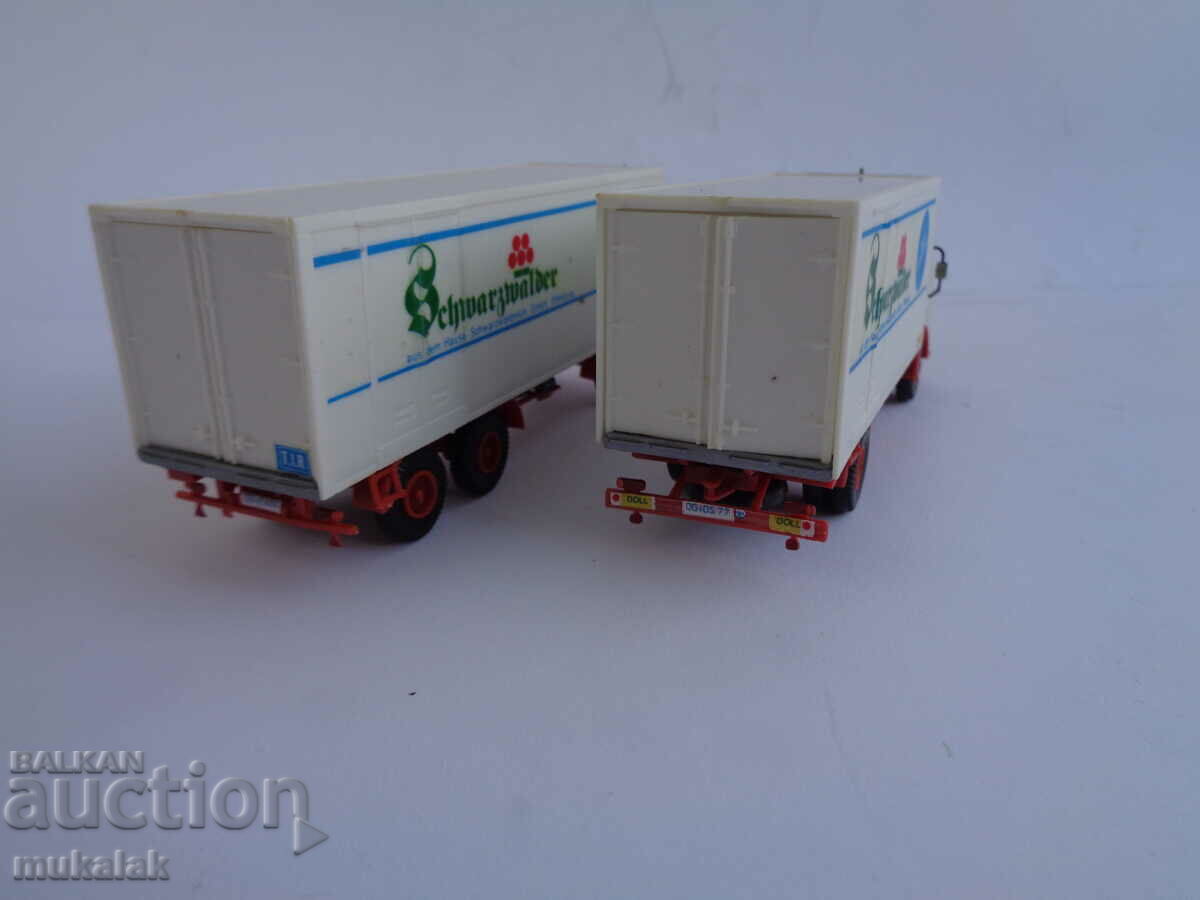 HERPA H0 1/87 MERCEDES TRUCK MODEL TOY TROLLEY - 5 HERPA H0 1/87 MERCEDES TRUCK MODEL TOY TROLLEY - 5