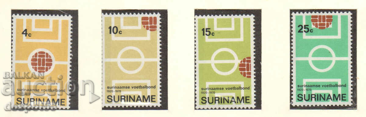 1970. Σουρινάμ. 50 χρόνια της Ποδοσφαιρικής Ομοσπονδίας του Σουρινάμ.