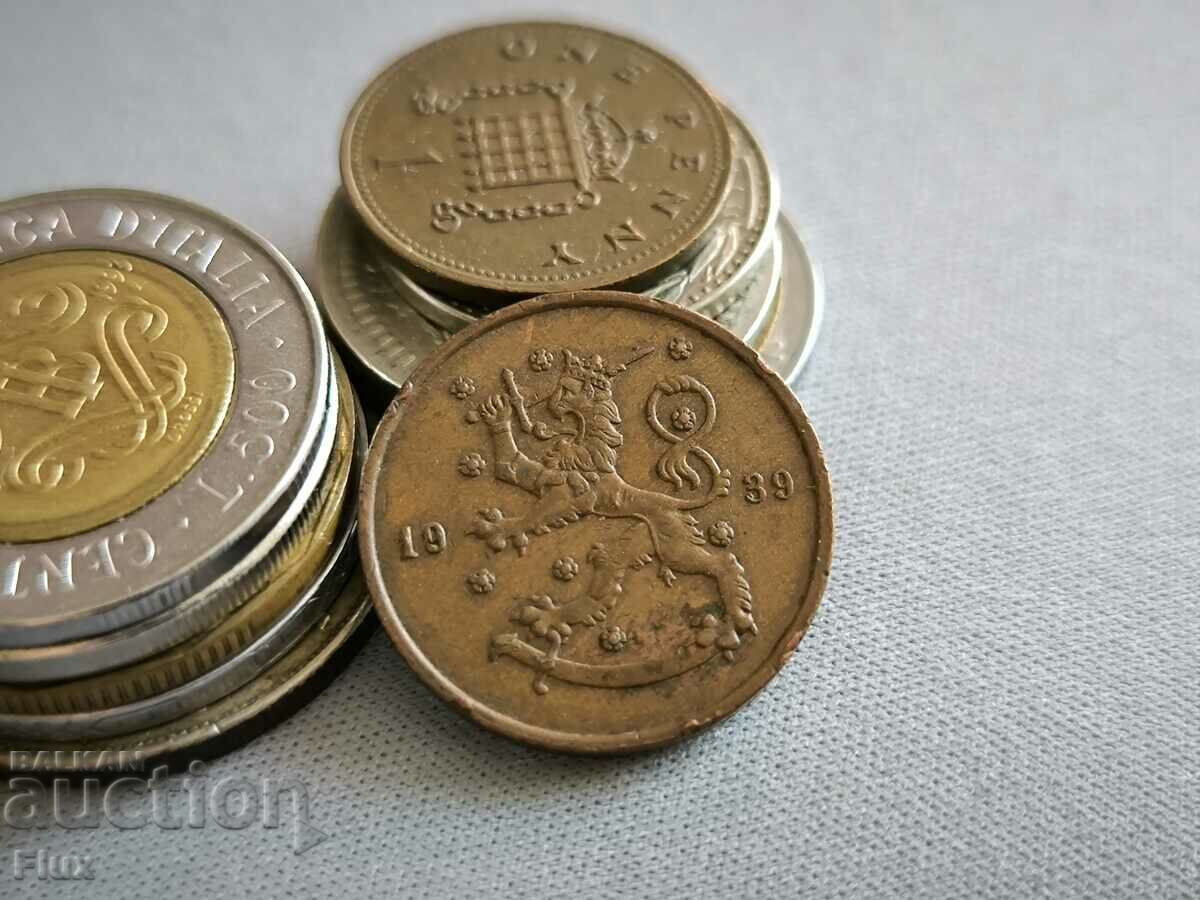 Coin - Finland - 10 pence | 1939 with price 10.00 BGN | € 5.11 Coin - Finland - 10 pence | 1939 with price 10.00 BGN | € 5.11