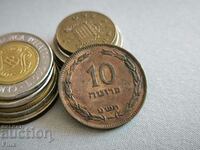 Монета - Израел - 10 прута | 1949г.