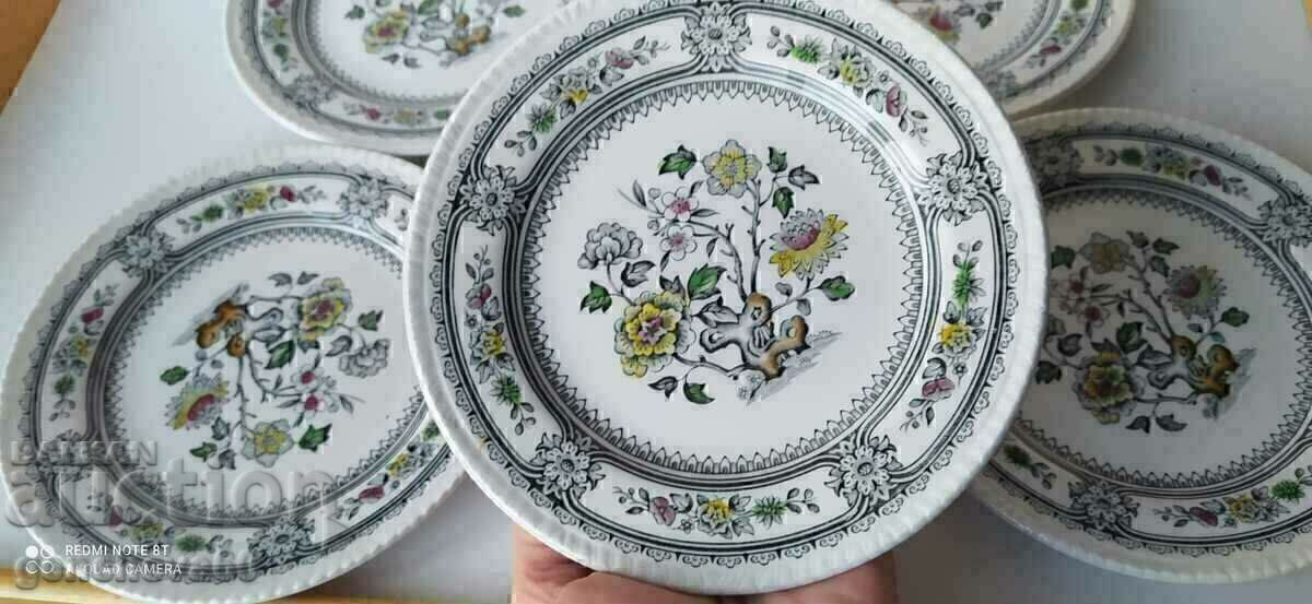 КРАСИВИ Английски чинии WOOD&SONS BURSLEM с цена € 21.00 | 41.07 лв.