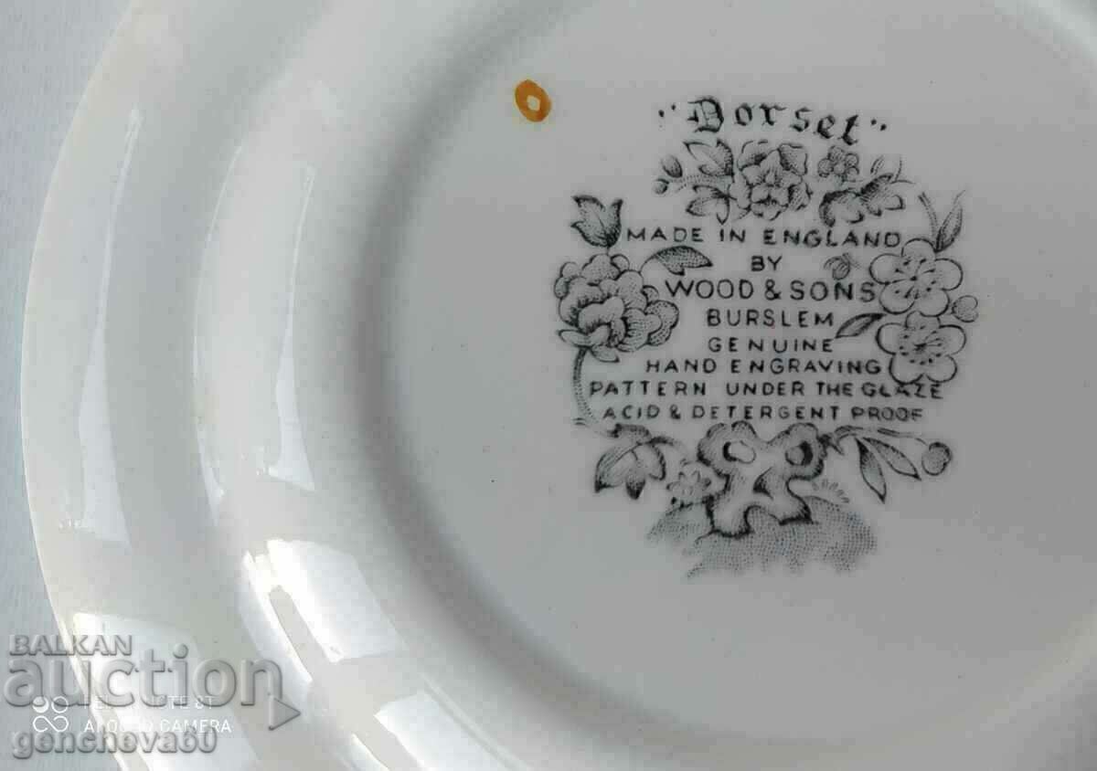 BEAUTIFUL WOOD&SONS Dorset English Plates - 6 BEAUTIFUL WOOD&SONS Dorset English Plates - 6