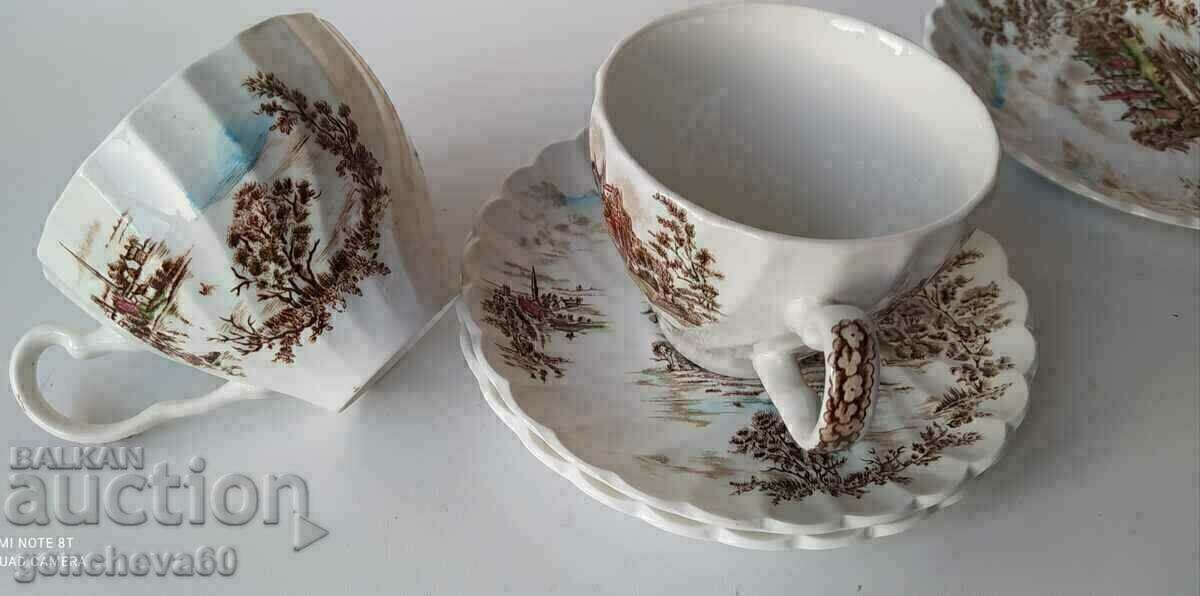 A beautiful JOHNSON BROS English tea set - 6