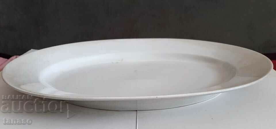 Czech porcelain oval plate, serving platter with price 15.00 BGN | € 7.67