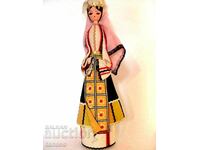 Old wooden, ethnic, household doll, Thracian (9.1)
