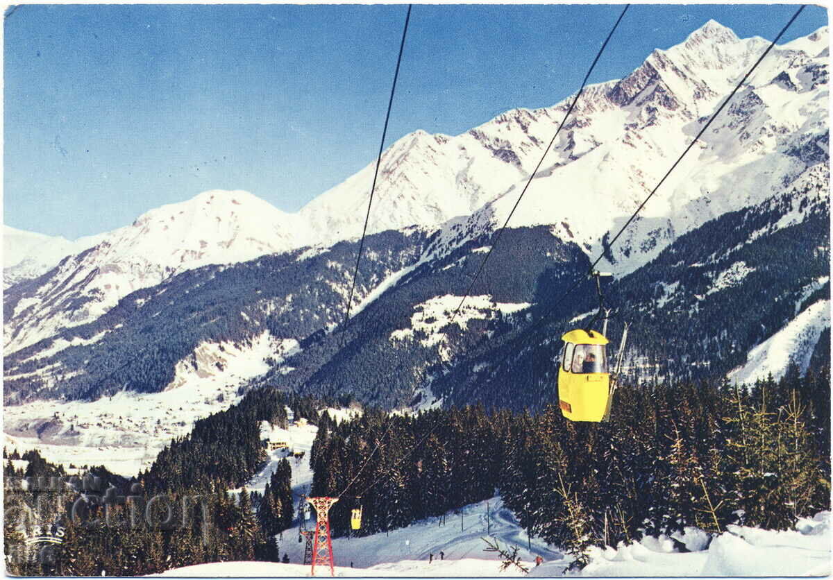France - G. Savoie - Les Contamines-Montjoie - lift - 1975